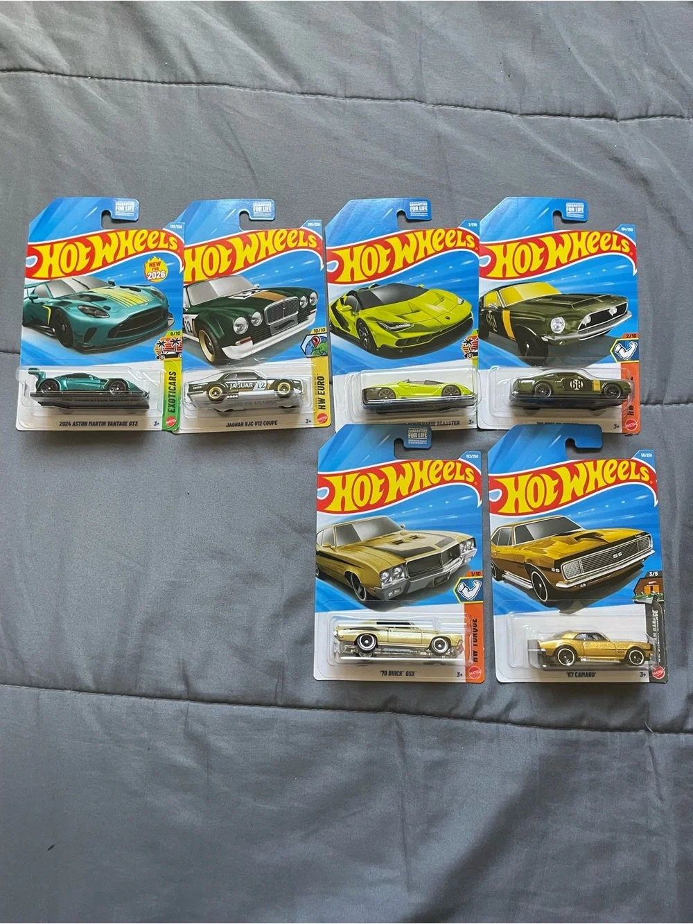 Hot Wheels Yellow & Green Die-Cast Car Pack - 7-Piece Set